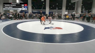 61 kg Cons. Sub-quarters - Manuel Saldate, Beaver Dam Wrestling Regional Training Center vs Paul Kenny, The Academy