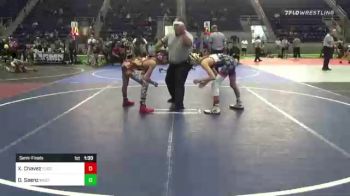 102 lbs Semifinal - Xavier Chavez, Tucson Cyclones vs Devin Saenz, Western Slope Elite
