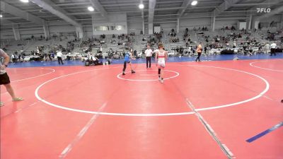 80 lbs Rr Rnd 3 - Brayden Lieberman, Grit Mat Club White vs Silas Bennett, Buffalo Valley Wrestling Club EL Black