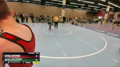 125 lbs Quarterfinal - Chase Gardiner, Apex Grappling Academy vs Isaiah Joe Foster, Best Trained Wrestling