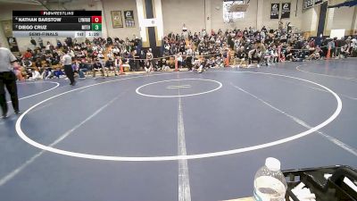 113 lbs Semifinal - Nathan Barstow, Lynnfield/N.Reading vs Diego Cruz, Mount Everett