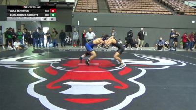 146 lbs Semi To 9th - Jake Jennings, Clovis West vs Luis Acosta-Tackett, Frontier