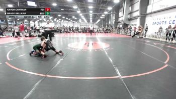 75 lbs Rr Rnd 1 - Kaven Chatman, Peer Pressure Elite - MS vs Brady Bellavia, Woodshed Wrestling Club - MS