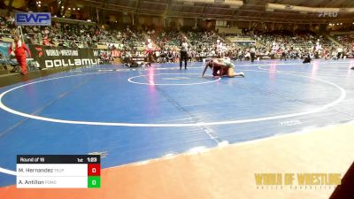 120 lbs Round Of 16 - Marciella Hernandez, Toss Em Up vs Arianna Antillon, Pomona Elite