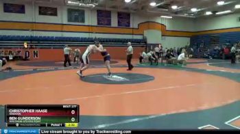 285 lbs Cons. Round 2 - Christopher Haase, Wheaton vs Ben Gunderson, Wisconsin-Stevens Point