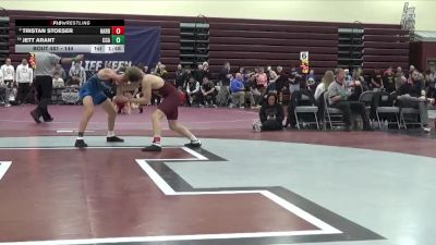 144 lbs Round 3 - Tristan Stoeser, Harrisburg vs Jett Arant, Clear Creek-Amana