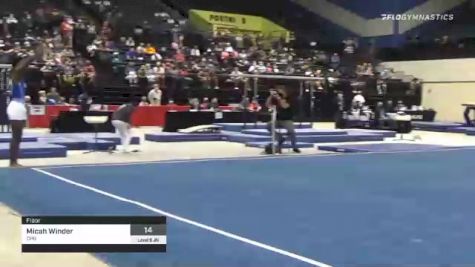 Micah Winder - Floor, CPG - 2021 USA Gymnastics Development Program National Championships