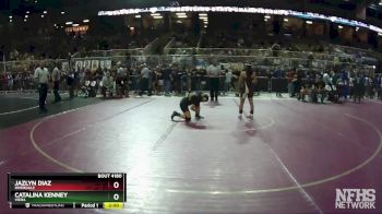 110 lbs Quarterfinal - Catalina Kenney, Viera vs Jazlyn Diaz, Riverdale