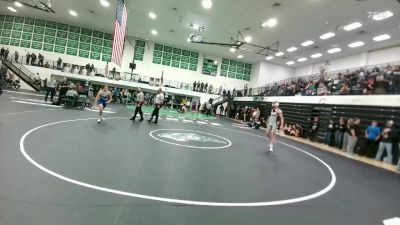 157 lbs Champ. Round 1 - Jaxon Tillotson, Lyman vs Dylan Kleven, Laramie