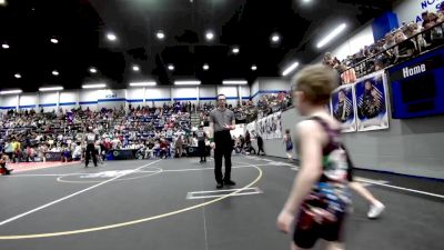 43 lbs Quarterfinal - Teagen Martinez, Carl Albert vs Mathew Thompson, Sulphur Youth Wrestling Club