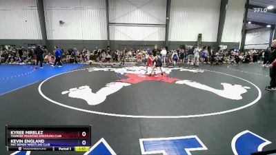 67 lbs Cons. Round 2 - Kyree Mirelez, Thunder Mountain Wrestling Club vs Kevin England, Mat Demon Wrestling Club