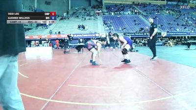 180 lbs Semis (4 Team) - Desi Lee, Campbellsville University vs Audree Willess, Missouri Valley College