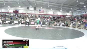 285 lbs Cons. Round 2 - Jose DelToro, Upper Iowa vs Jaylen Ignacio, Adams State