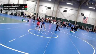 111-122 lbs Cons. Round 2 - Valentina Donovick, Lincoln vs Allie Oligmueller, Husky Wrestling Club
