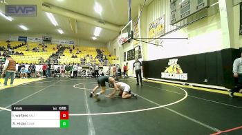 98 lbs Final - Lane Walters, Salina vs Sonny Hicks, Coweta JH