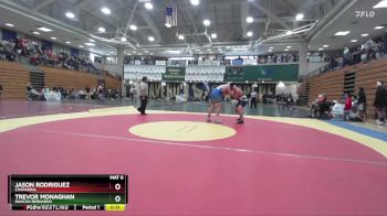 215 lbs Cons. Semi - Trevor Monaghan, Rancho Bernardo vs Jason Rodriguez, Chaparral