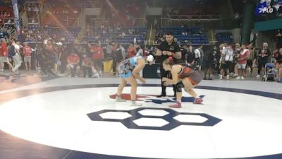 190 lbs Cons. Semis - Blake Baker, TX vs Lyla Hensen, MI