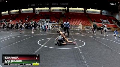 76 lbs Finals (2 Team) - Ronin Porter, Empyre WC Maroon vs Blake Tomlinson, Lake WC