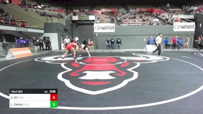 167 lbs Consi Of 16 #1 - Jordan Gil, Centennial vs Landon Vanoy, Clovis North