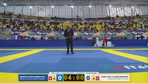 MARIA JÚLIA JACOME FERNANDES vs KAROLINE GARCIA KUBIAK FALTERMEI 2026 FPJJ Circuito Paulista GI Etapa 3