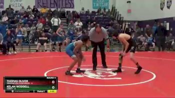 104 lbs Round 4 (6 Team) - Thomas Oliver, Washington Courthouse vs Kelan Woddell, Sidney