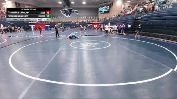 190 lbs Quarterfinal - Thomas Dunlap, Episcopal High School- Houston (TX) vs Ethan Sanchez, Conroe Woodlands College Park