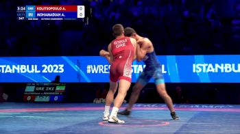 71 kg Final 1-2 - Arionas Kolitsopoulos, Greece vs Ahmadreza Nourmohamad MOHAMADIAN, Iran