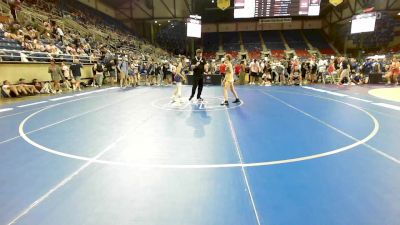 88 lbs Quarters - Brynn Engel, WI vs Anabelle Wessel, NY