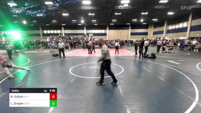 126 lbs Round Of 128 - Nathan Itchon, Silverback WC vs Lance Draper, South West Washington WC