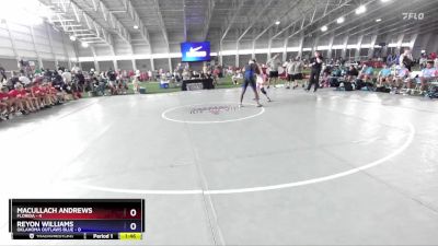 165 lbs Semis & 3rd Wb (16 Team) - Macullach Andrews, Florida vs Reyon Williams, Oklahoma Outlaws Blue