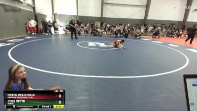 56 lbs Round 3 - Cole Smith, NWWC vs Ryker Belleville, Shelton Wrestling Club