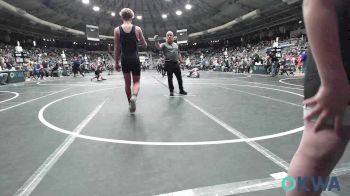 160 lbs Round Of 16 - Corbin Michaels, Weatherford Youth Wrestling vs Karsyn Pack, Hornet Wrestling Club