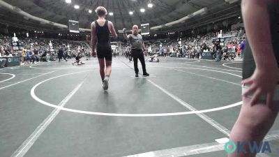 160 lbs Round Of 16 - Corbin Michaels, Weatherford Youth Wrestling vs Karsyn Pack, Hornet Wrestling Club
