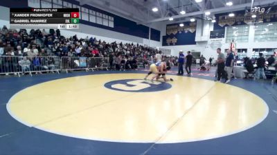 144 lbs Champ. Round 1 - Xander Fronhofer, Nordhoff vs Gabriel Ramirez, Sultana