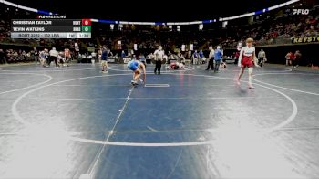 140 lbs Round Of 32 - Christian Taylor, Huntingdon vs Tevin Watkins, Bradford