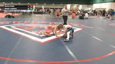 106 lbs Consi Of 16 #2 - Bryce Fiore, FL vs Brody Compau, MI