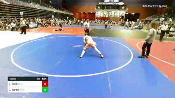 106 lbs Final - Elaina Book, ET Wrestling vs Cannon Boren, Thermopolis WC