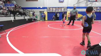 37 lbs Rr Rnd 1 - Barlow Schubert, Chandler Takedown Club vs Cavon Rogers, Berryhill Wrestling Club