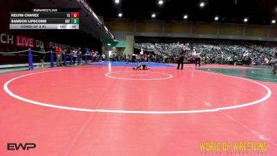 75 lbs Consi Of 8 #1 - Kelvin Chavez, Team Coalinga vs Samson Lipscomb, Beebe Trained Wrestling