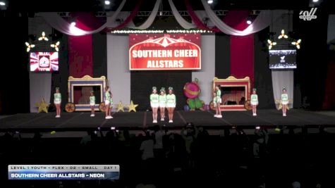 Southern Cheer Allstars - Neon [2025 L1 Youth - Flex - D2 - Small Day 1] 2025 ASC Battle Under the Big Top Grand Nationals