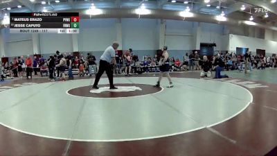 117 lbs Cons. Semi - Jesse Caputo, Front Royal Wrestling Club vs Mateus Erazo, Powhatan Youth Wrestling Club