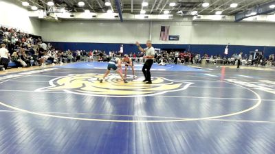 133 lbs Consi Of 16 #2 - Liam Knight, Southern Maine vs Elias Hajali, Roger Williams