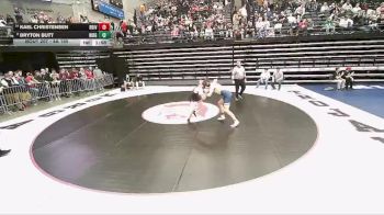 4A 165 lbs Cons. Round 1 - Kael Christensen, Bear River vs Bryton Butt, Ridgeline