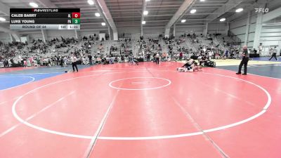 120 lbs Round Of 64 - Caleb Barry, AL vs Luke Young, PA