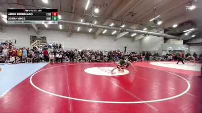 126 lbs Cons. Round 2 - Aiden Redublado, Centaurus vs Josiah Arce, Doherty
