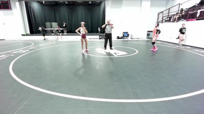 96 lbs Rr Rnd 5 - Jordan Rasberry, Wilson-Henryetta vs Saphira Bryan, Warner