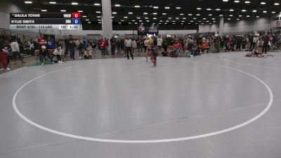 115 lbs Champ. Rd Of 64 - Dalila Tovar, Victory Wrestling-Central WA vs Kylie Smith, Boneyard Wrestling Academy