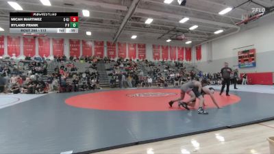113 lbs Cons. Round 1 - Micah Martinez, Central Of Grand Junction vs Ryland Frank, Piedra Vista