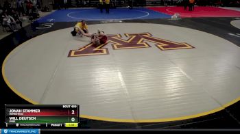 152 lbs Cons. Round 2 - Will Deutsch, Park vs Jonah Stammer, Homestead