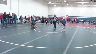 285 lbs Champ. Round 2 - Emerson Johnson, New Ulm Area vs Axel Cardenas, Sibley East